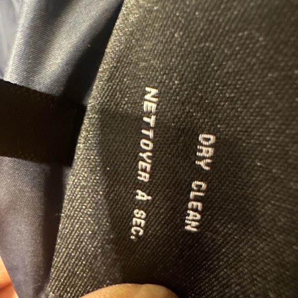 Small Cole Haan Navy Premium Down Coat - Picture 8 of 12